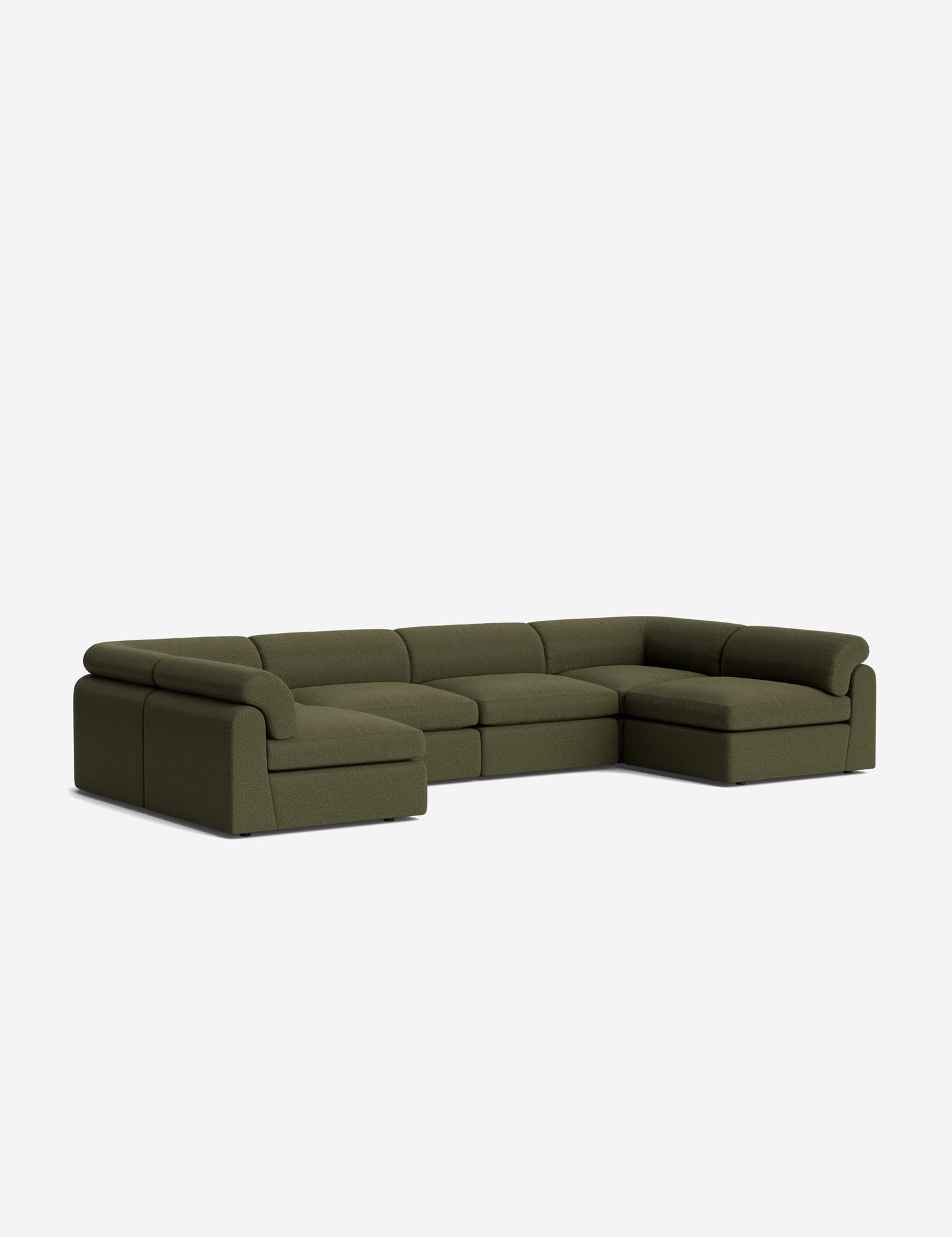 Canapé sectionnel modulaire en U Kingaby