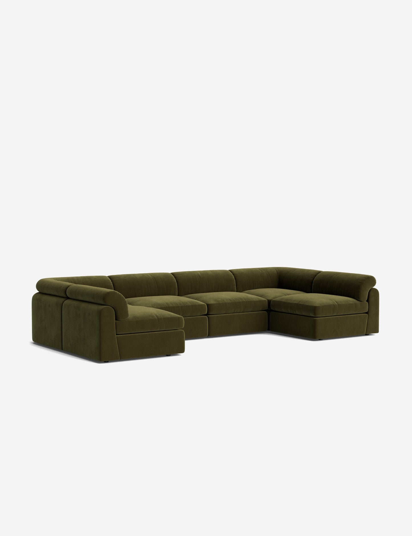 Canapé sectionnel modulaire en U Kingaby
