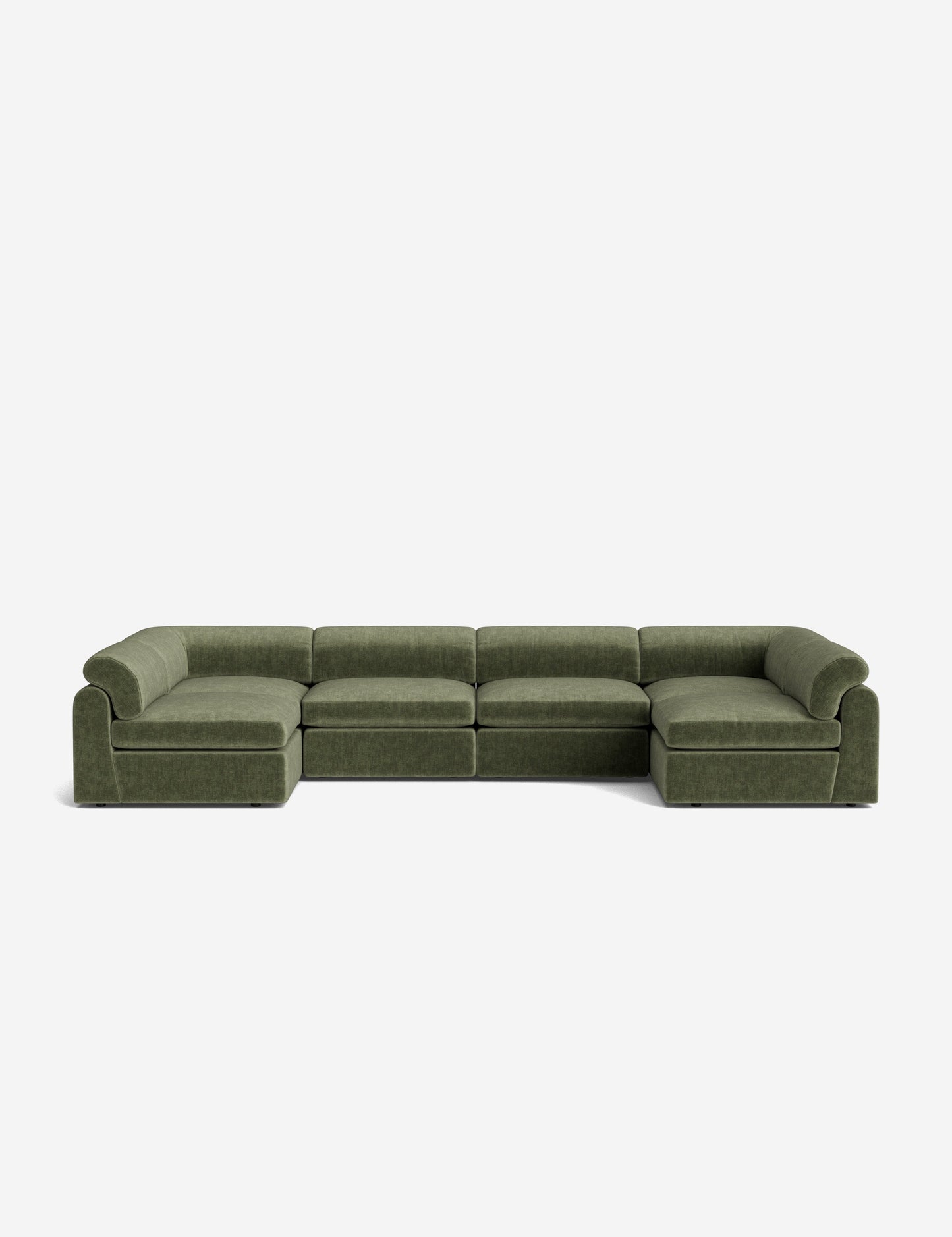 Canapé sectionnel modulaire en U Kingaby