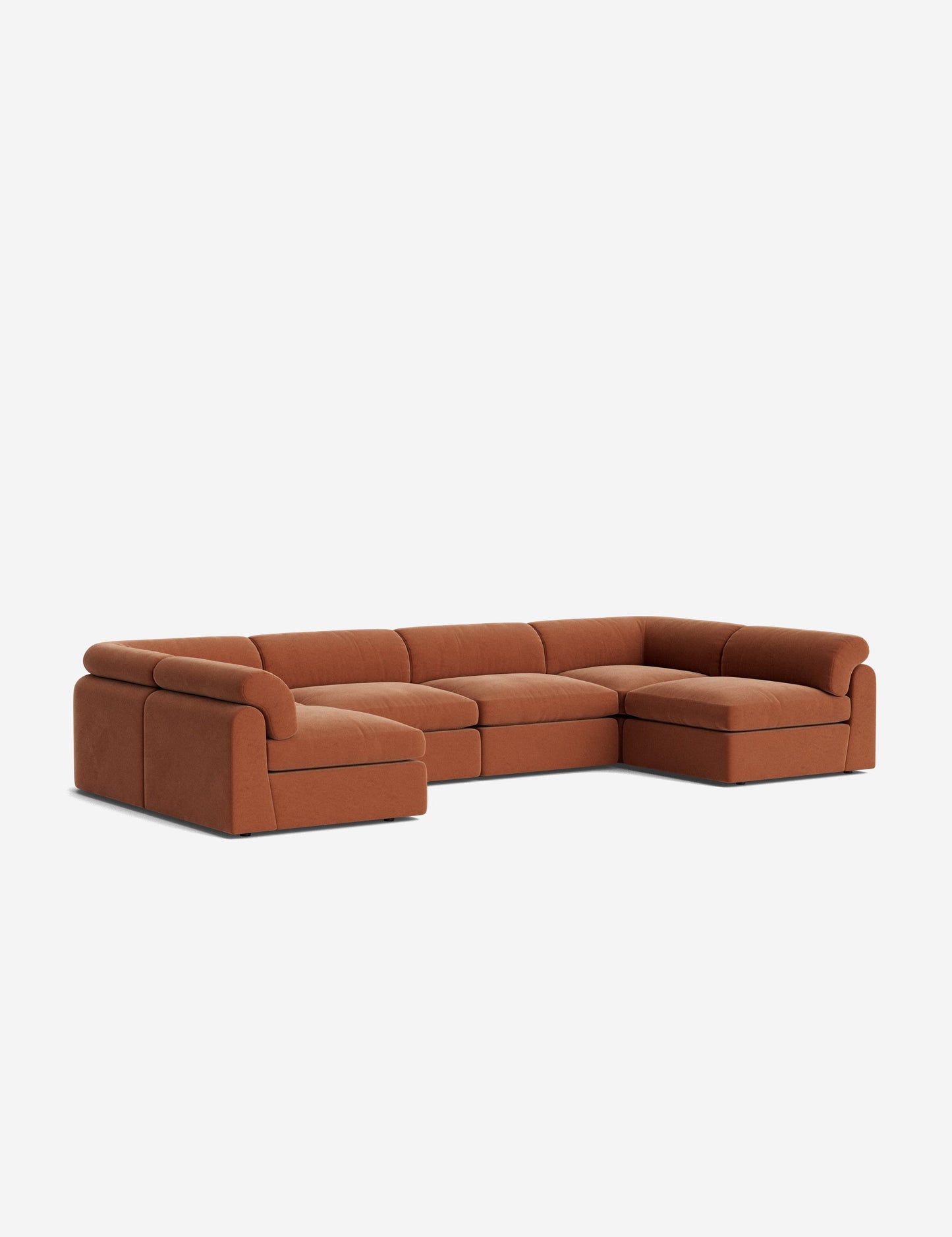 Canapé sectionnel modulaire en U Kingaby