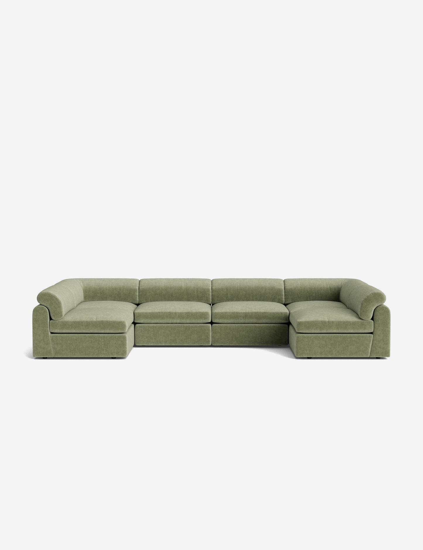 Canapé sectionnel modulaire en U Kingaby