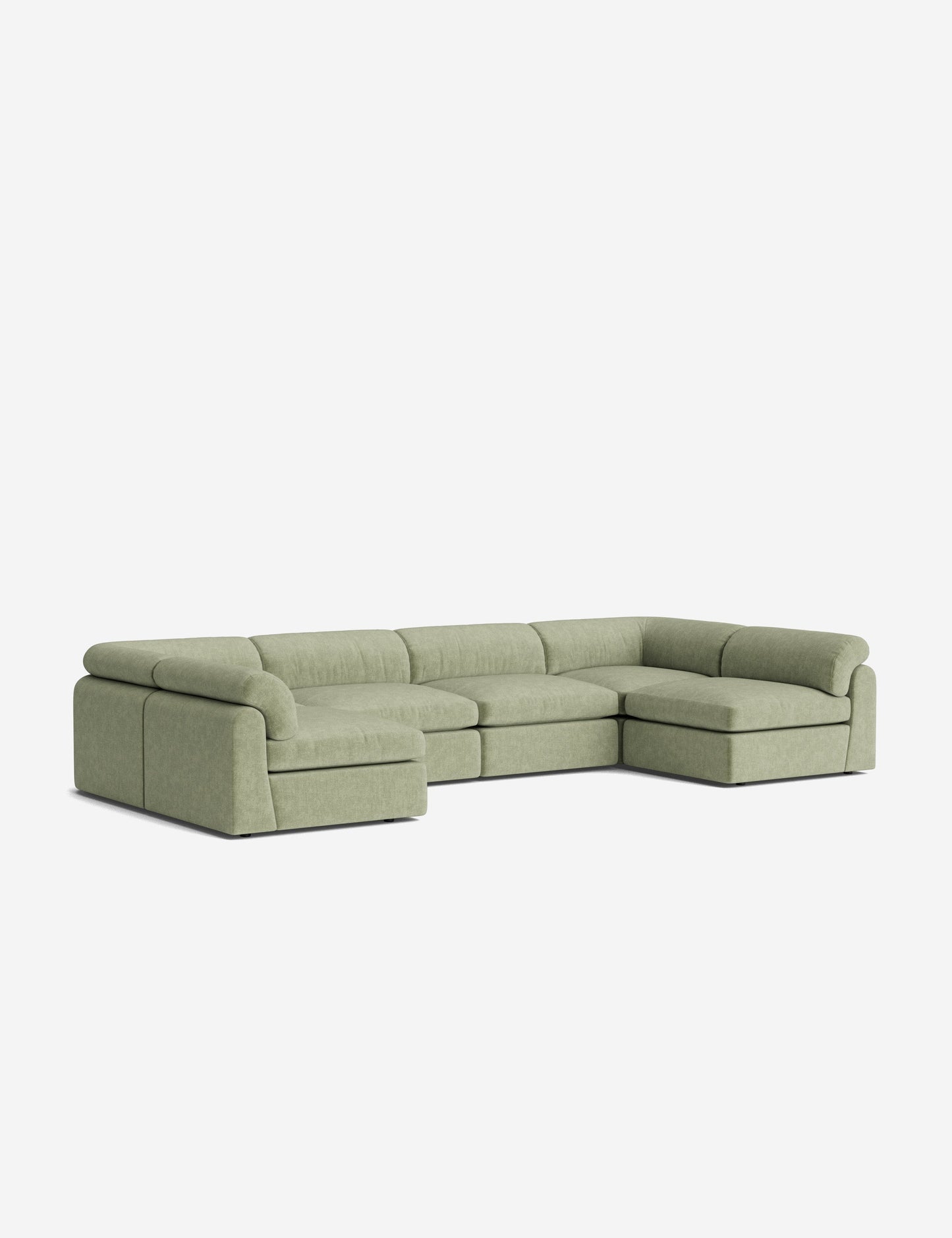 Canapé sectionnel modulaire en U Kingaby
