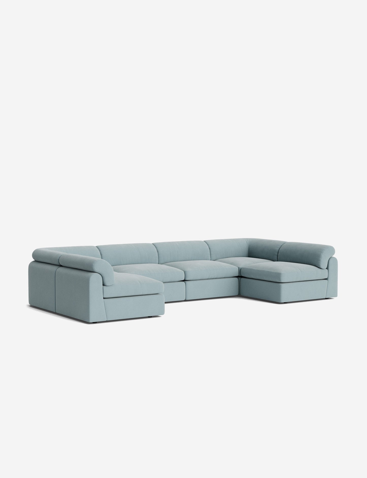 Canapé sectionnel modulaire en U Kingaby