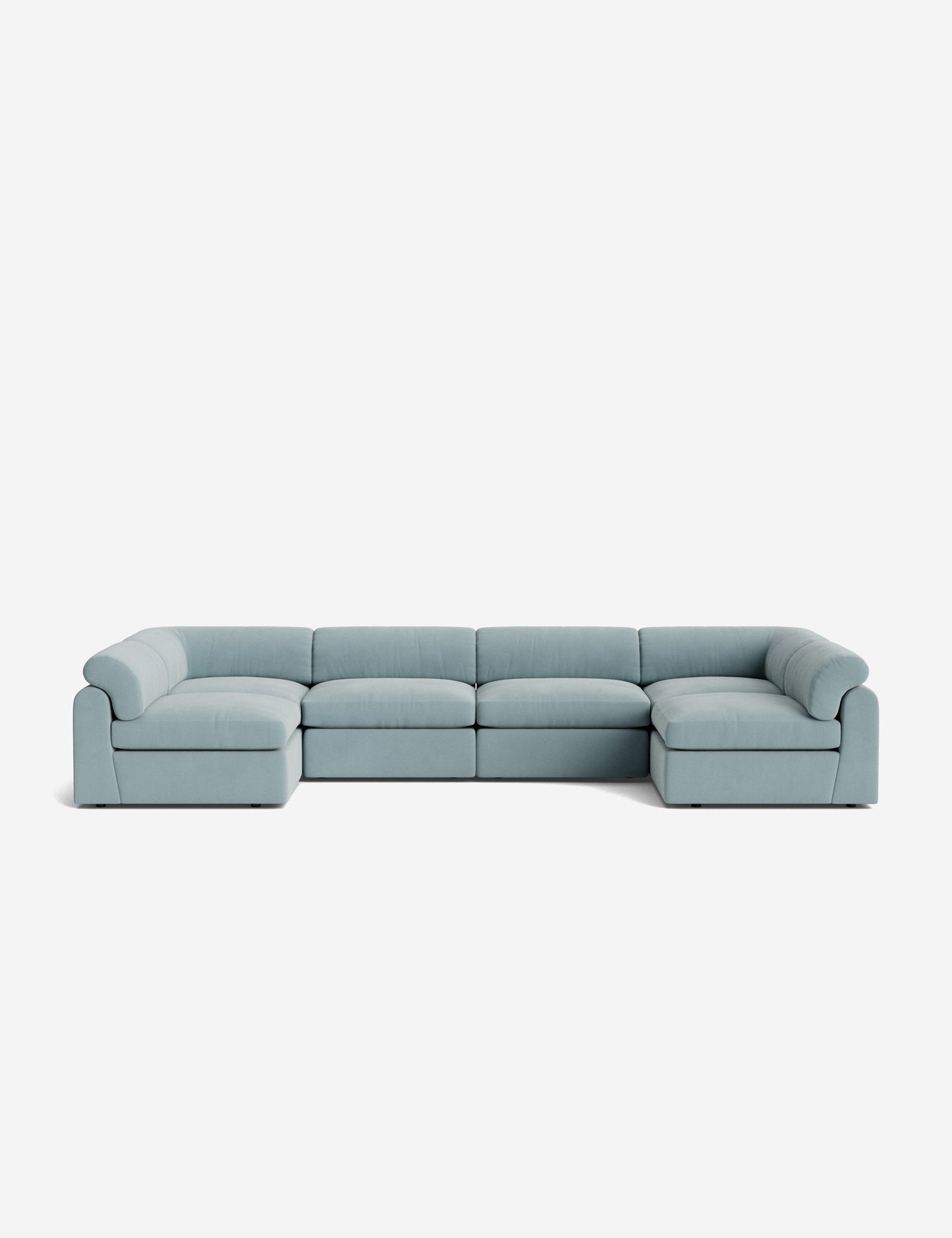 Canapé sectionnel modulaire en U Kingaby