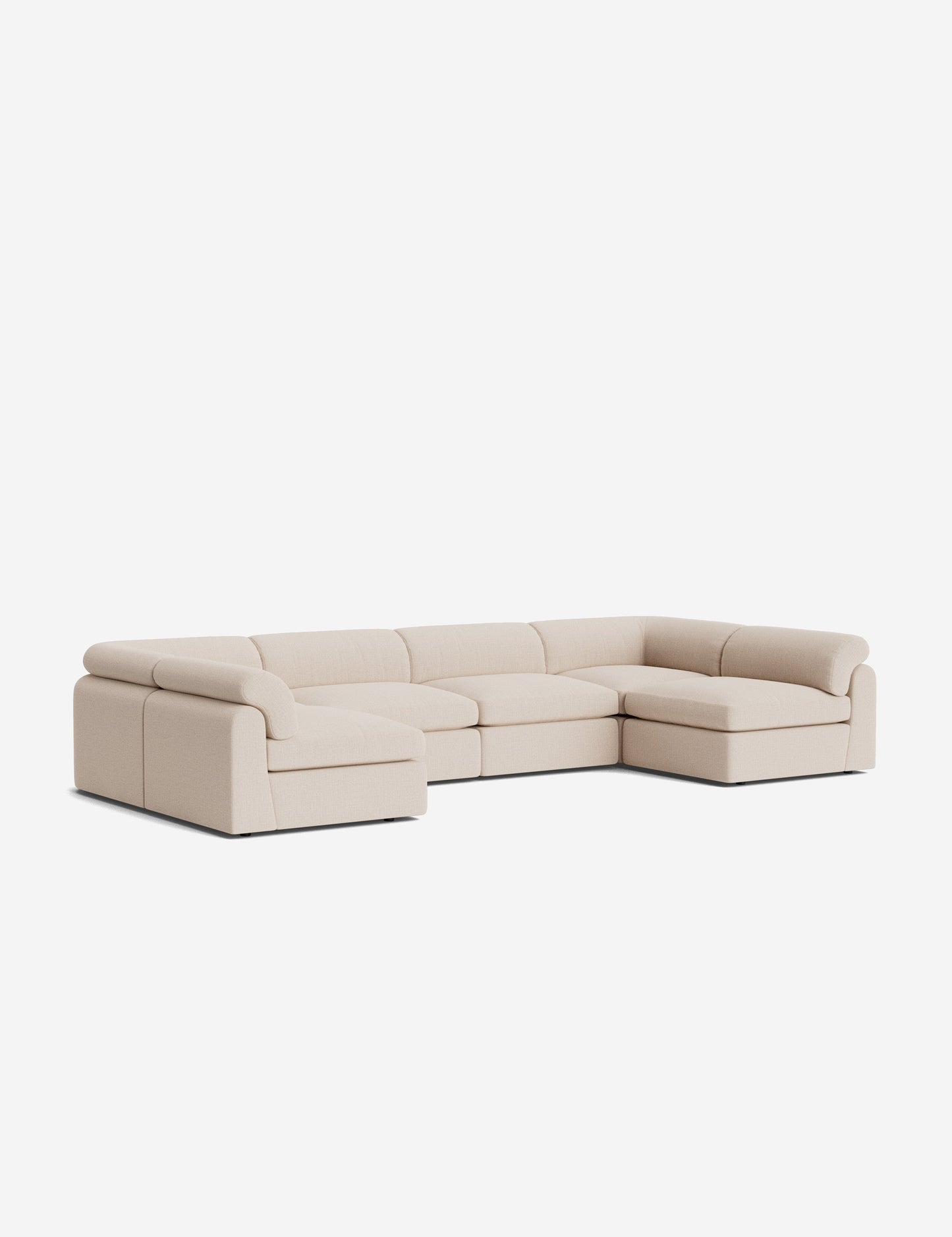 Canapé sectionnel modulaire en U Kingaby