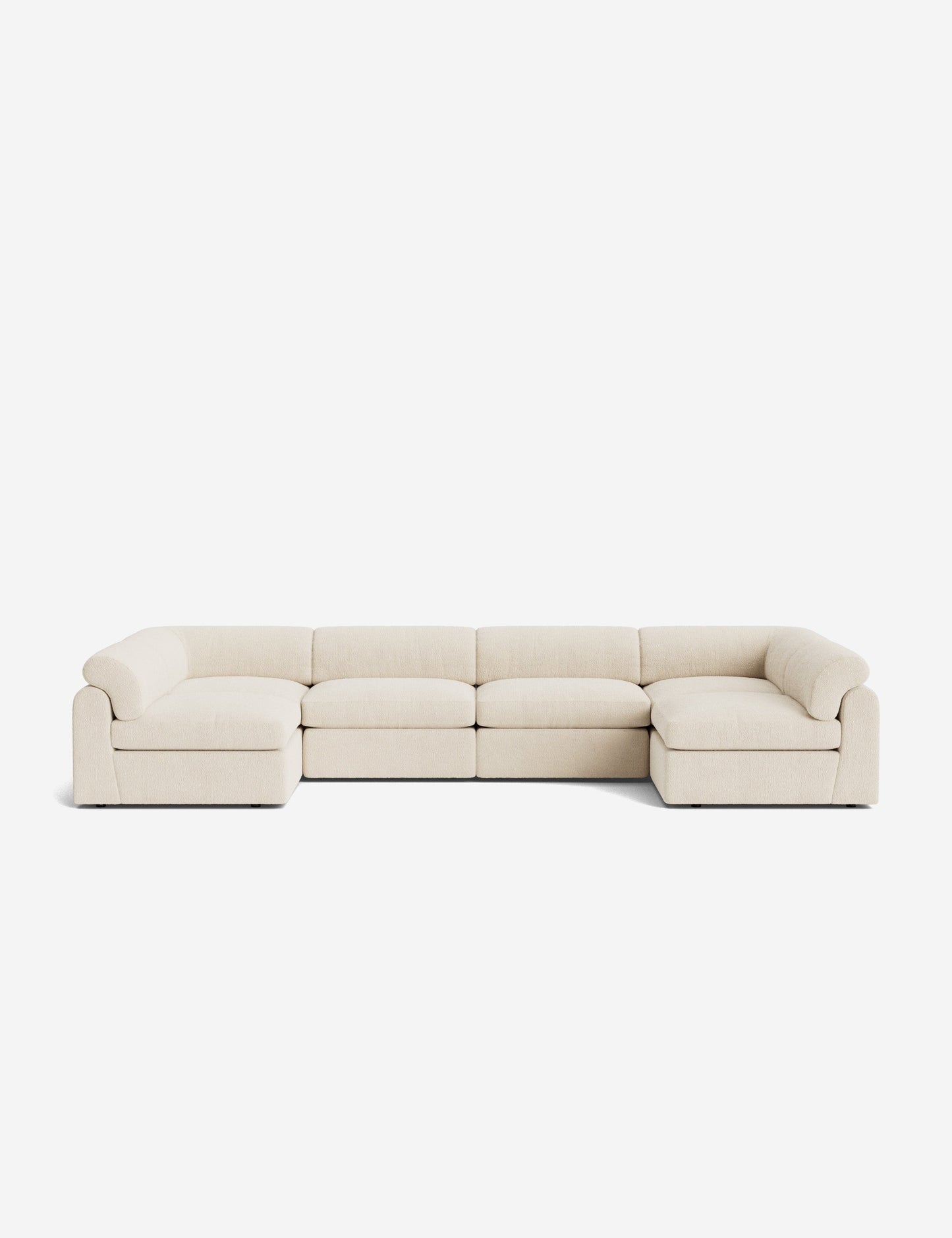 Canapé sectionnel modulaire en U Kingaby