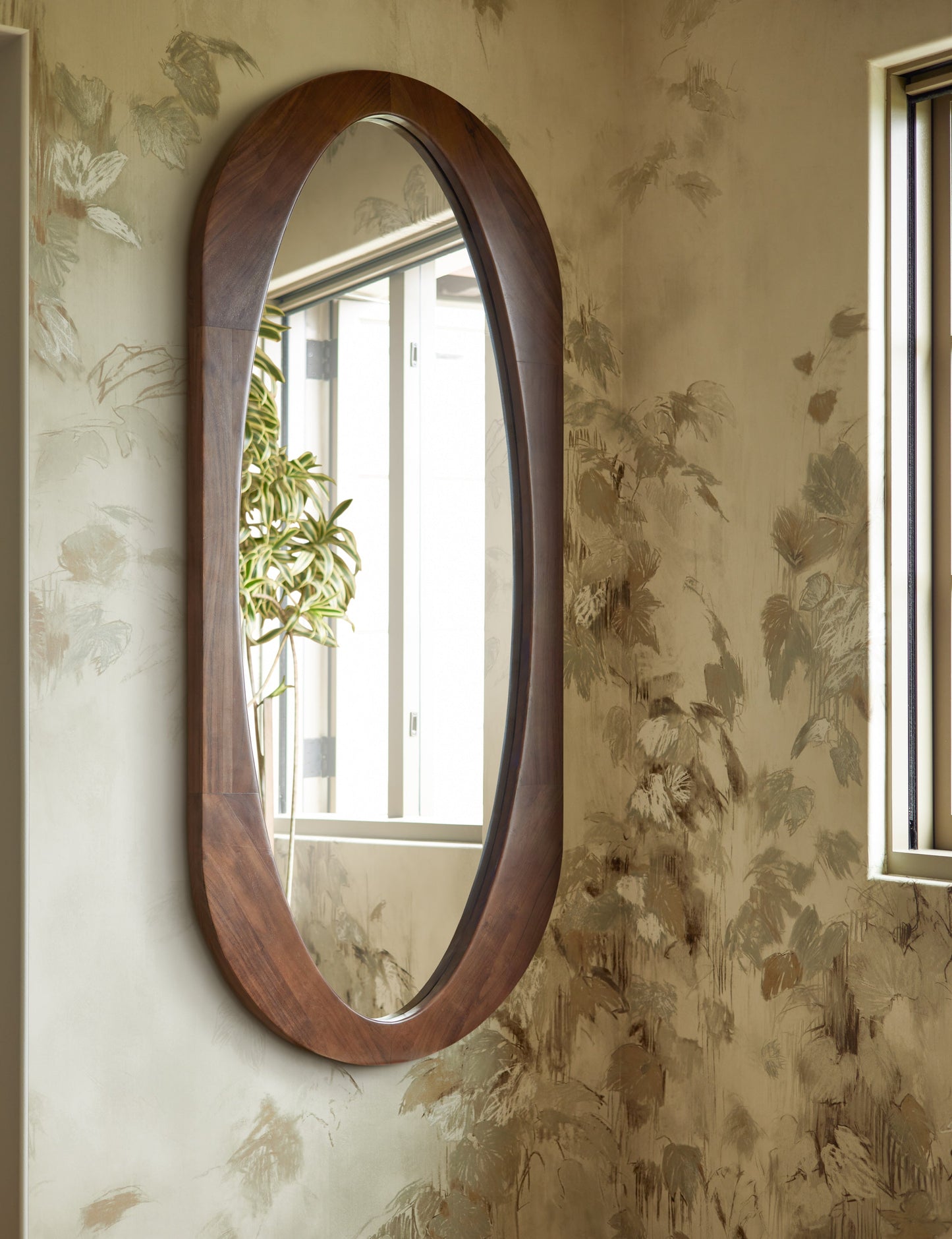 Miroir ovale pleine longueur McCoy