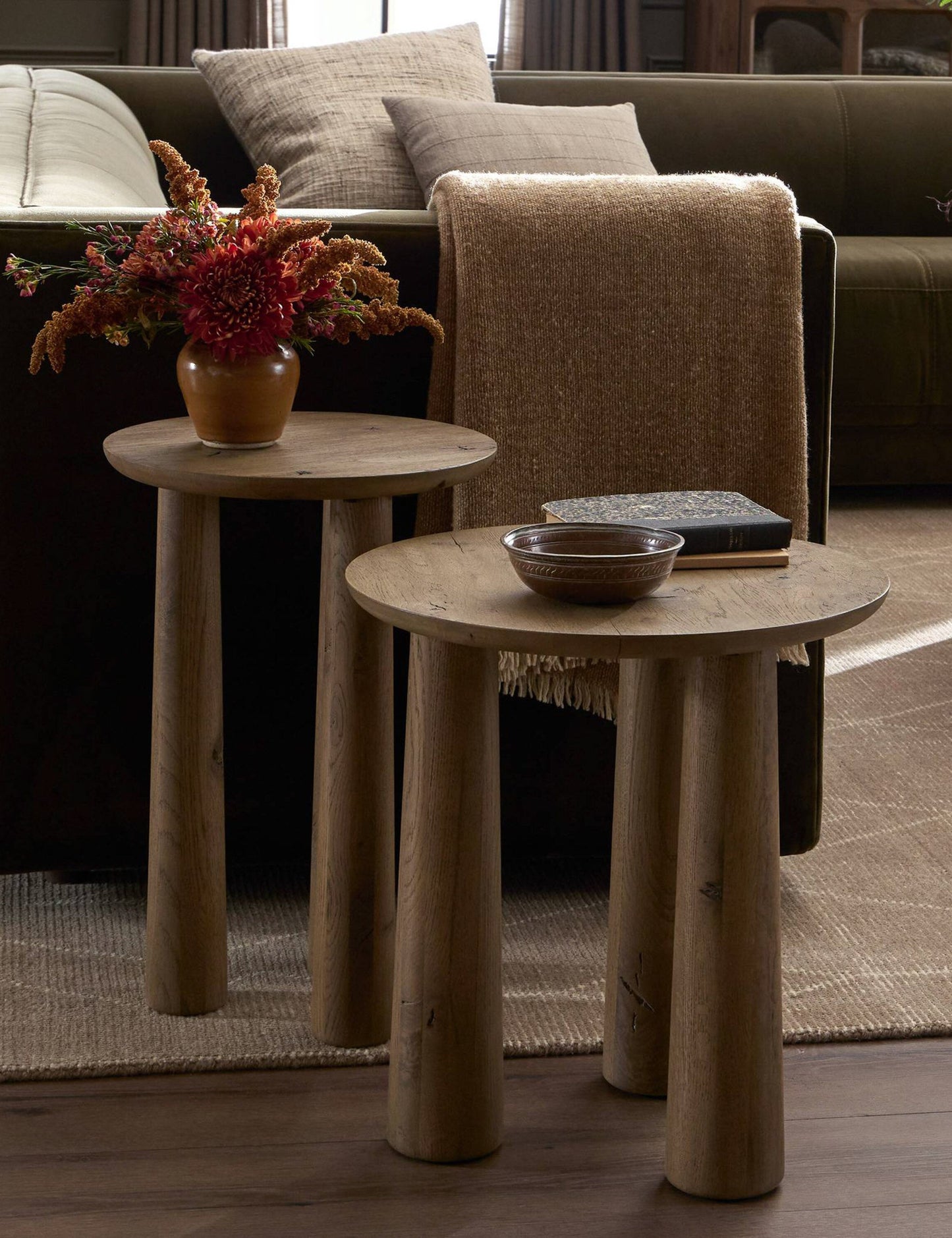 Tables d'appoint gigognes Venturi (lot de 2)