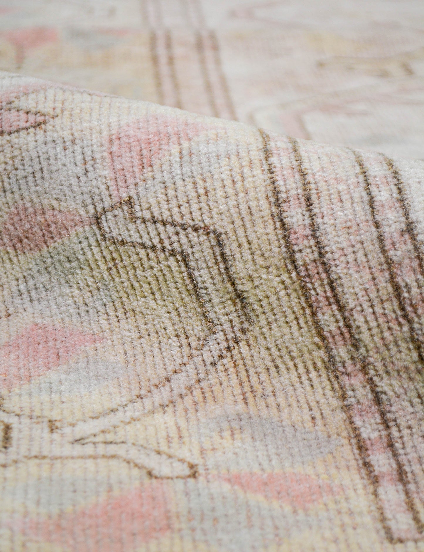 Tapis turc vintage en laine noué à la main n° 462, 6' 7 x 9' 1