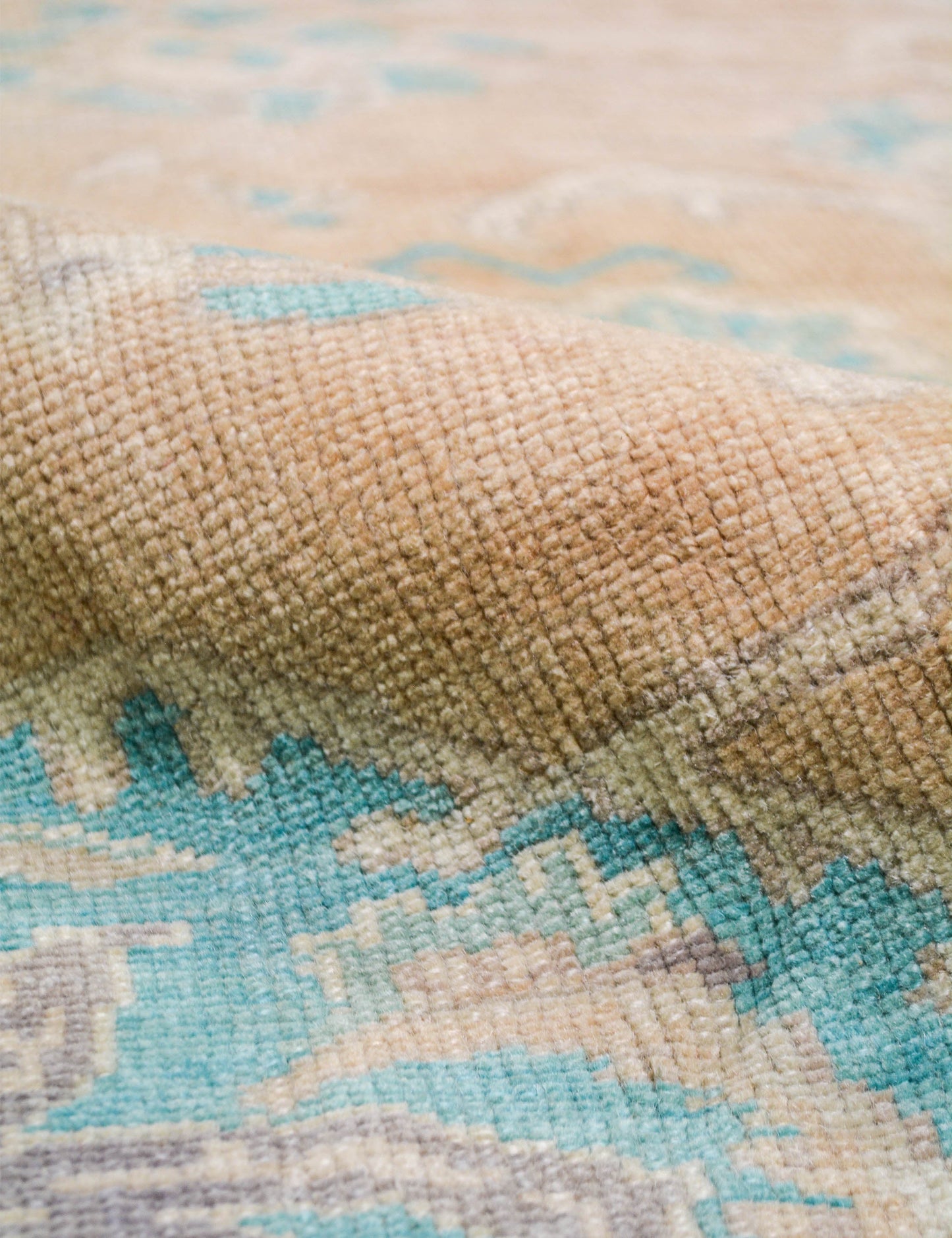 Tapis turc vintage en laine noué à la main n° 464, 1,80 m x 2,70 m