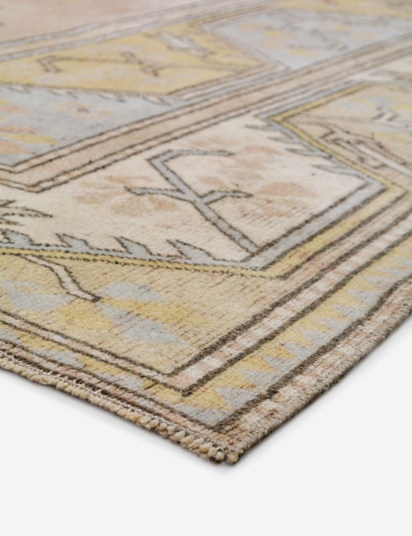 Tapis turc vintage en laine noué à la main n° 489, 1,83 m x 2,73 m