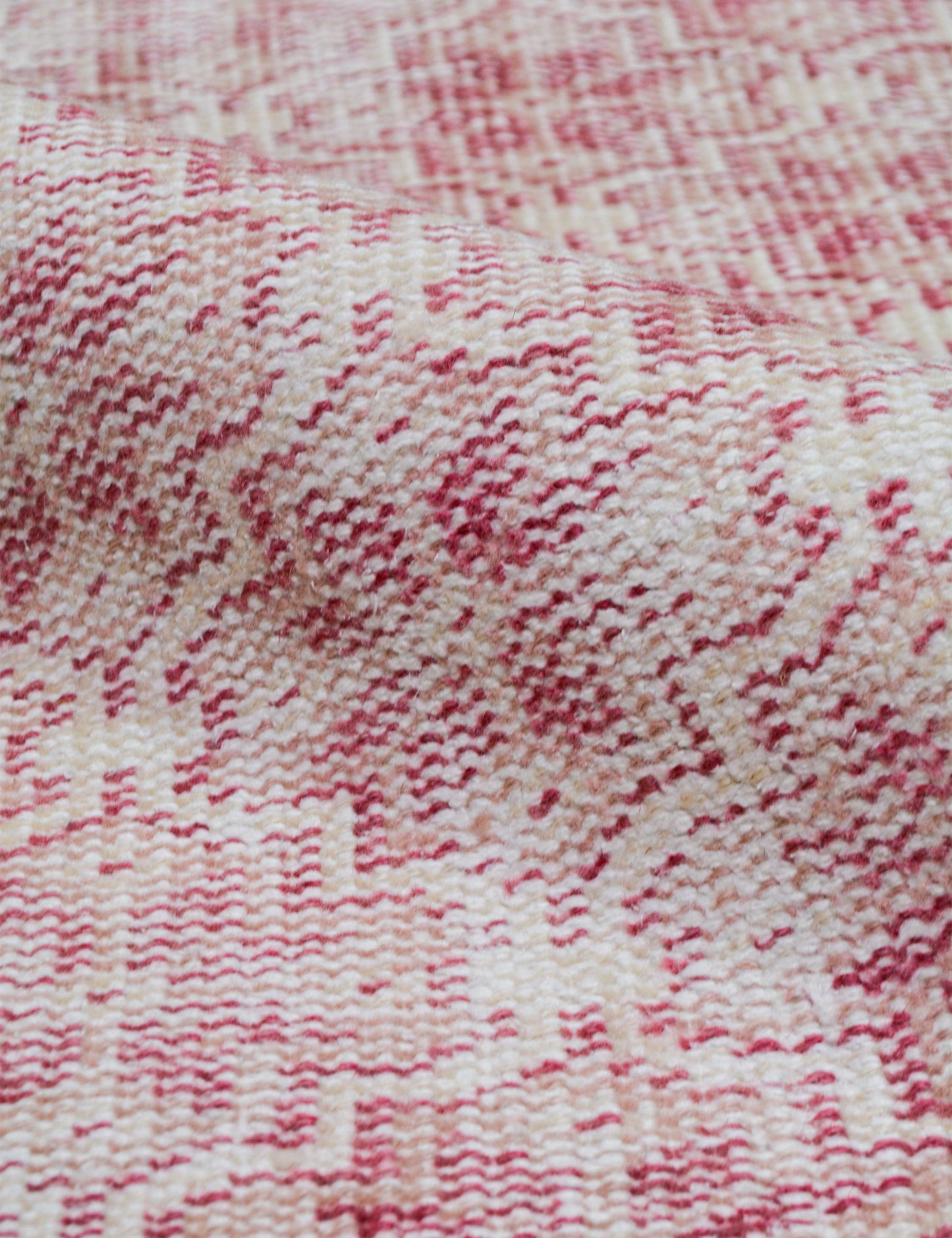 Tapis de couloir vintage turc en laine noué à la main n° 276, 60 cm x 33 cm