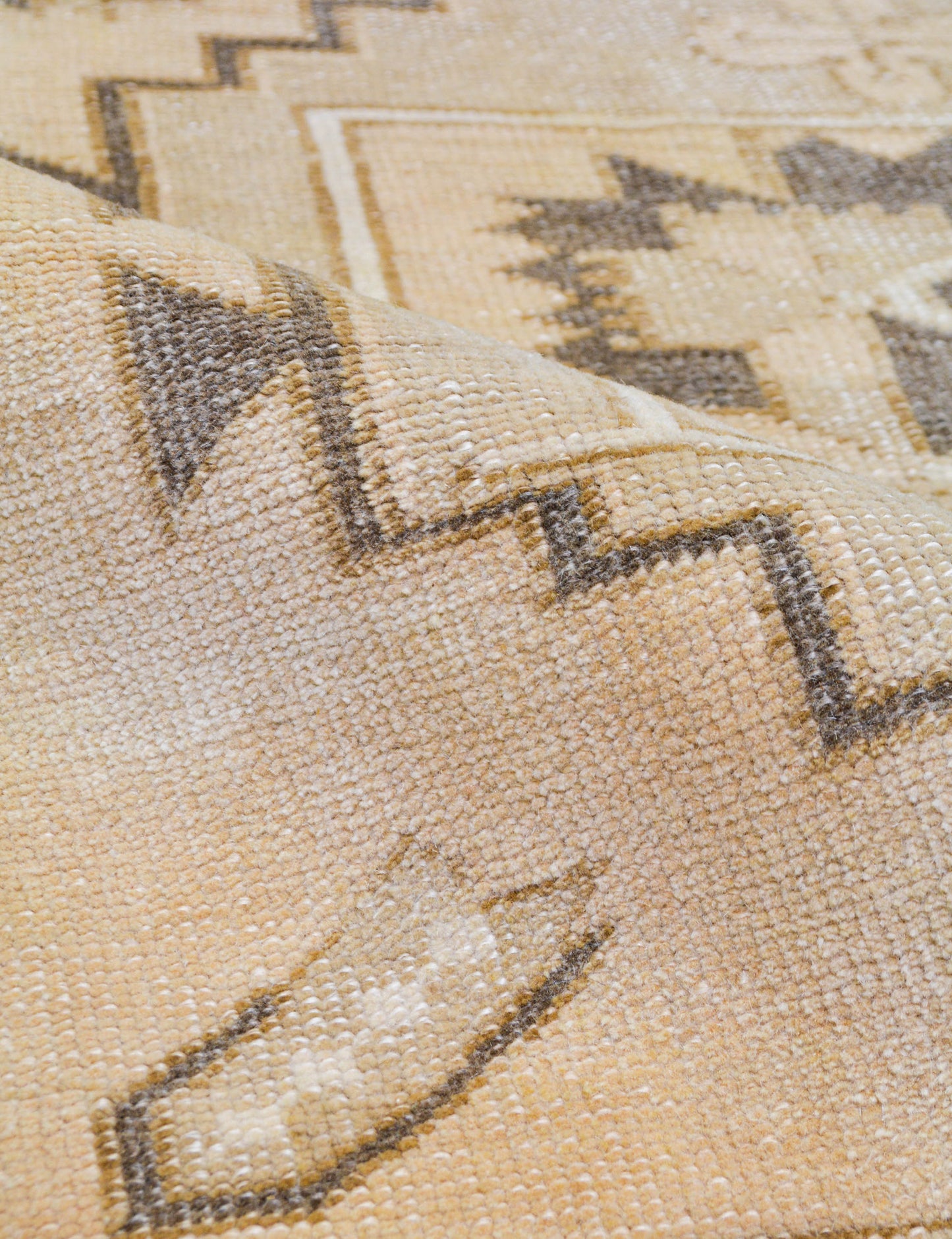 Tapis de couloir vintage turc en laine noué à la main n° 287, 73 cm x 195 cm