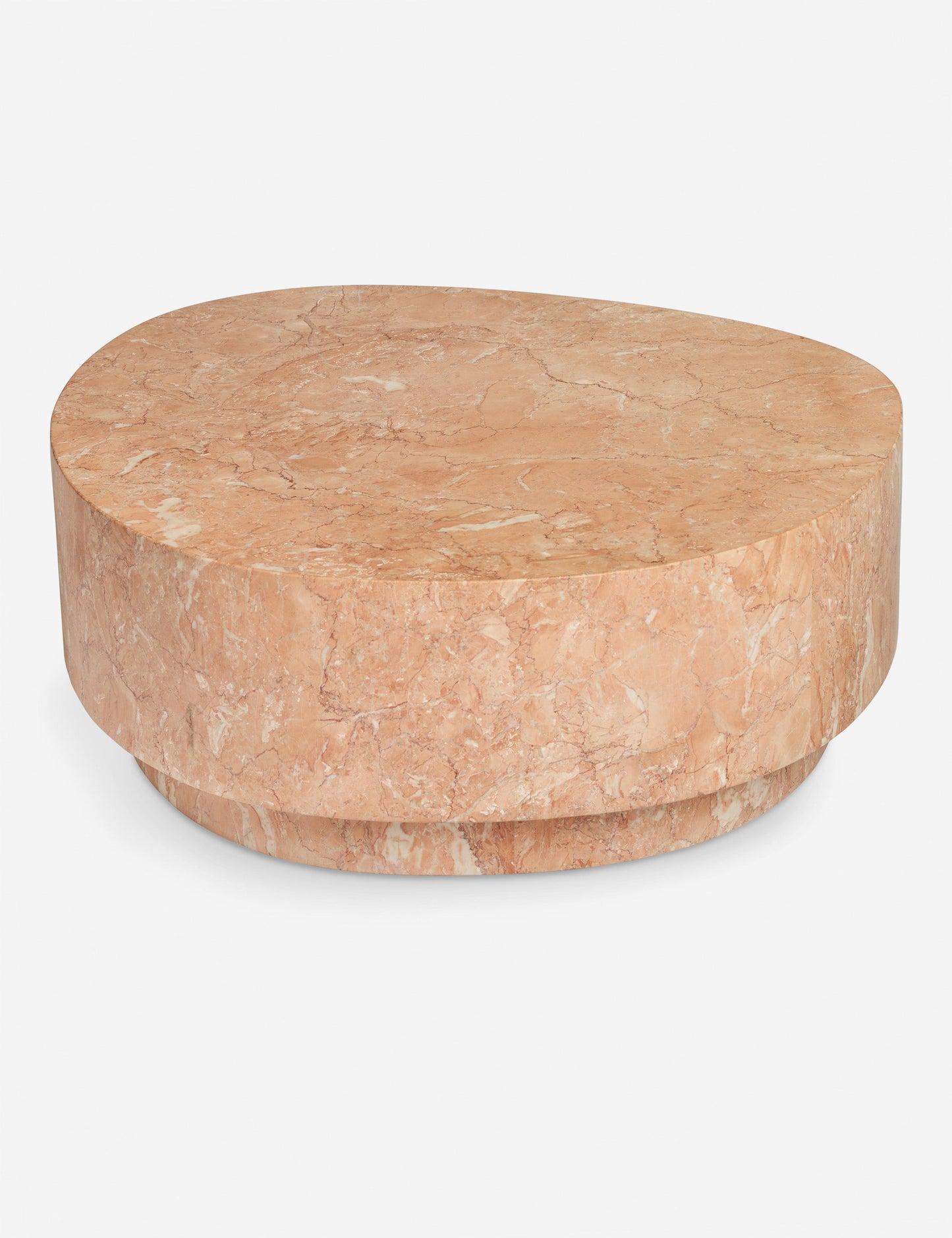 Table basse ronde en marbre Faas