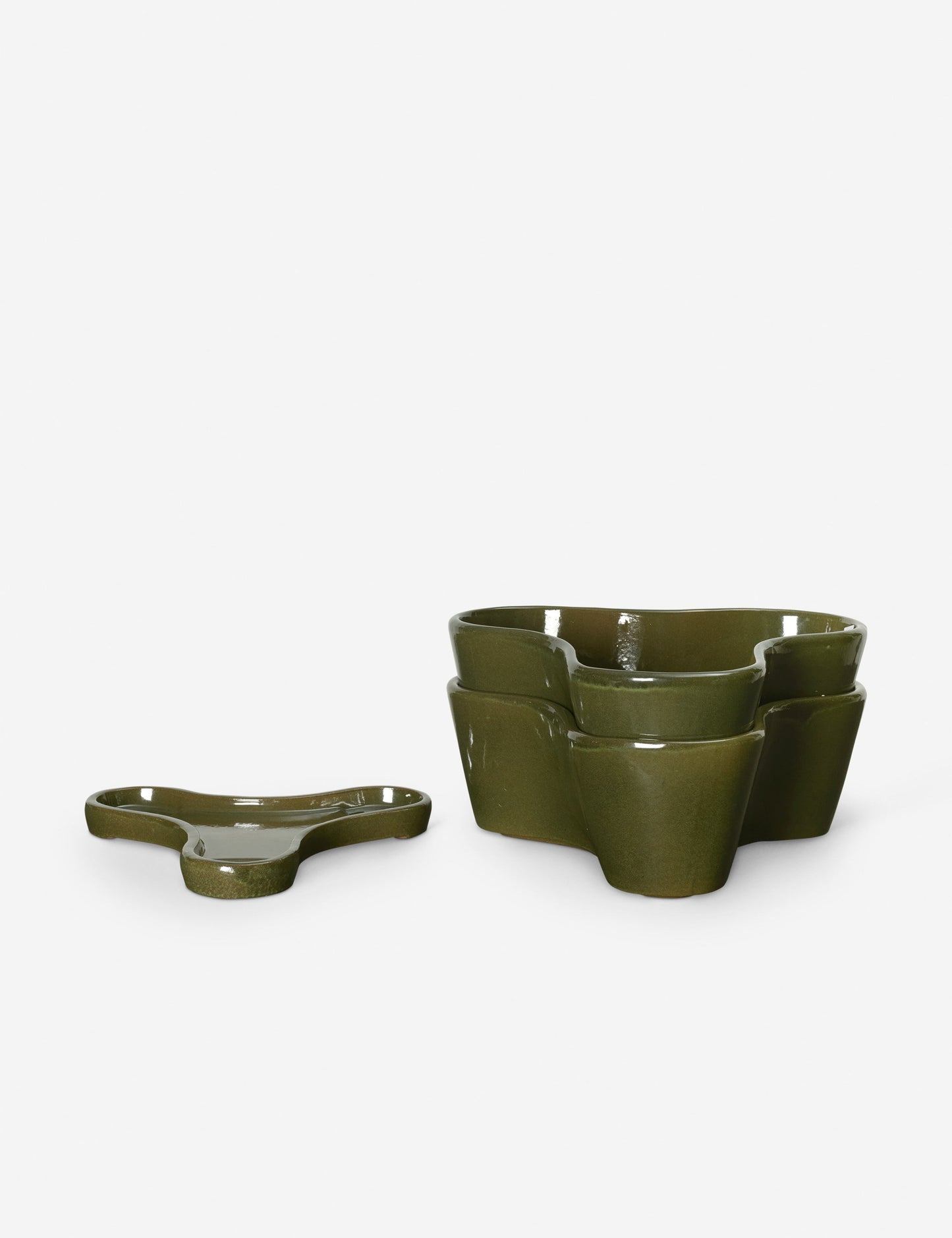 Jardinières empilables Gemi (lot de 2) par Ferm Living
