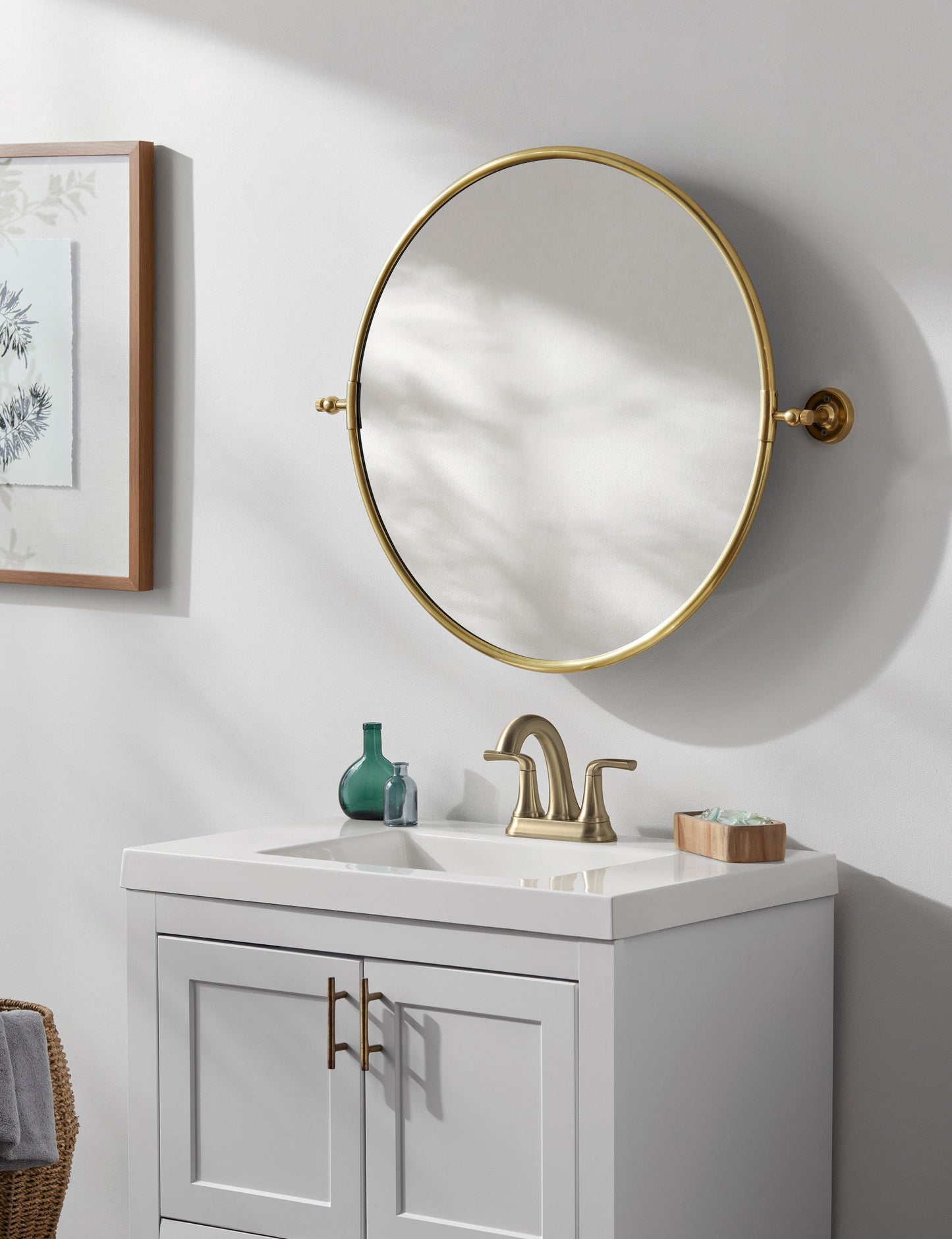 Miroir rond Caferro