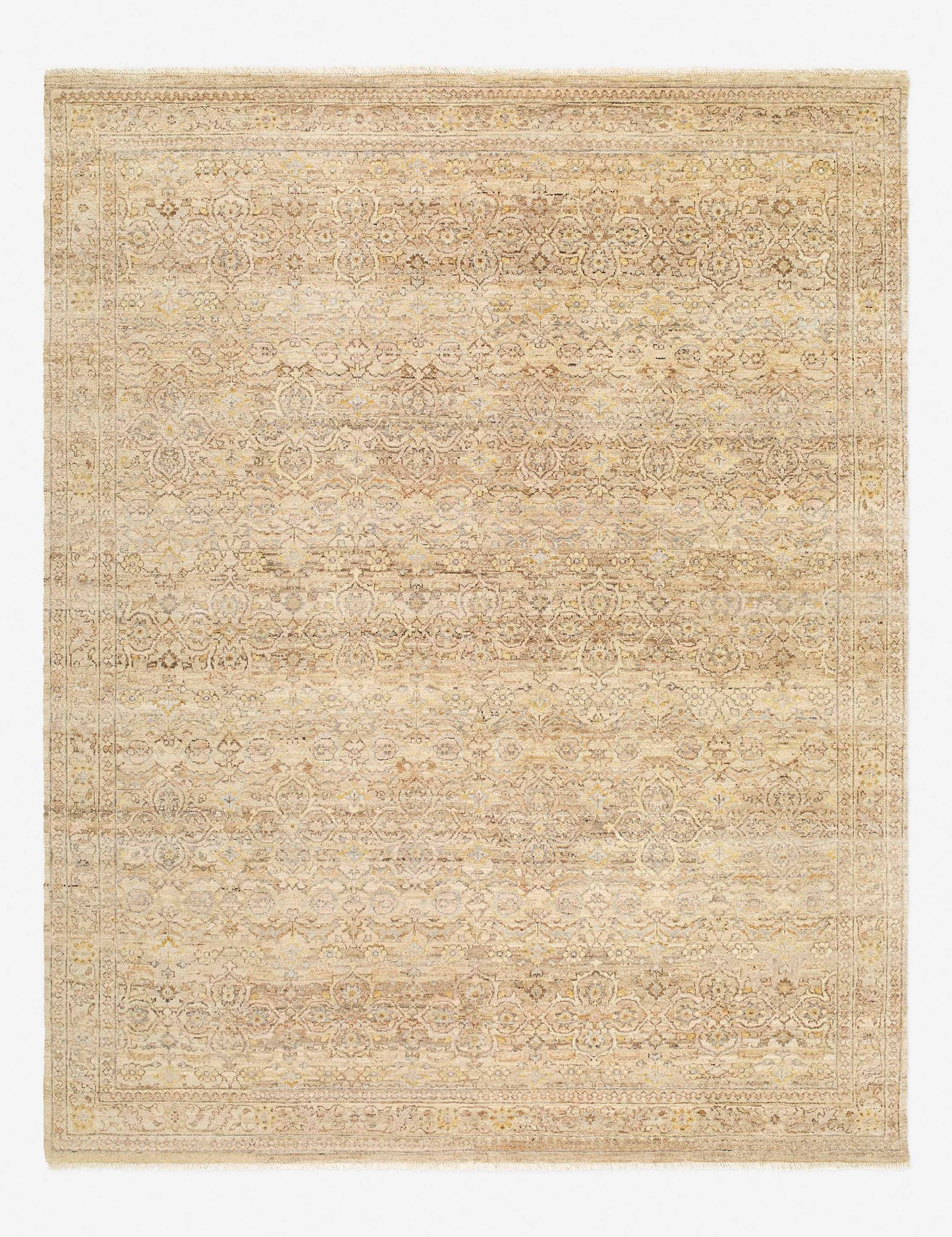 Tapis en laine noué à la main Yasmine