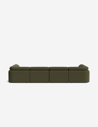Canapé sectionnel modulaire en U Kingaby