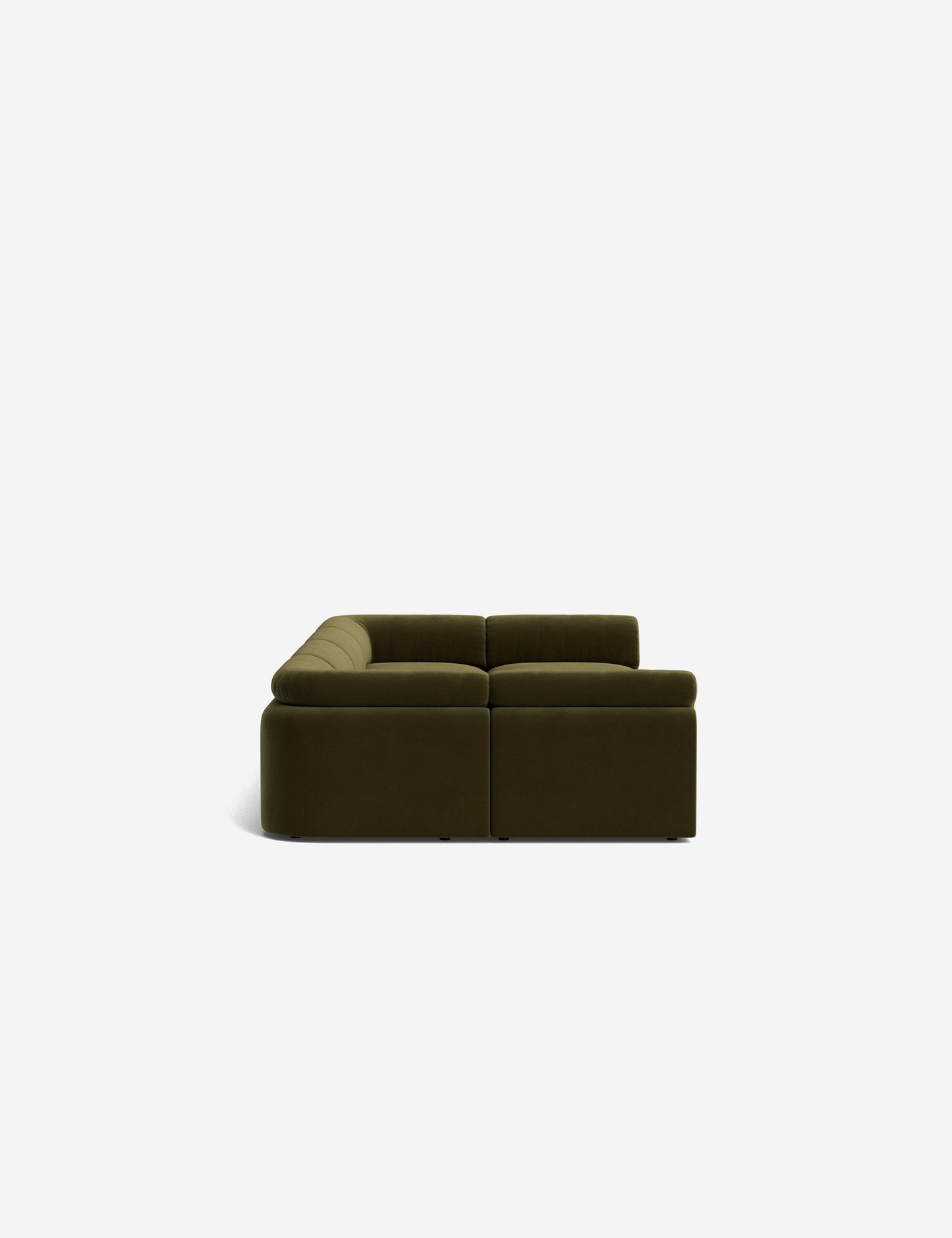 Canapé sectionnel modulaire en U Kingaby