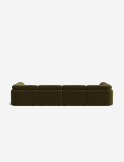 Canapé sectionnel modulaire en U Kingaby