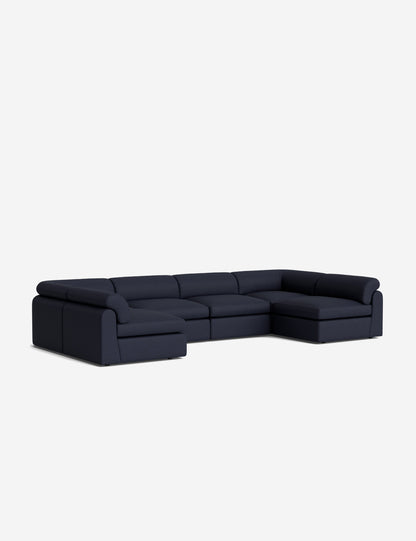Canapé sectionnel modulaire en U Kingaby