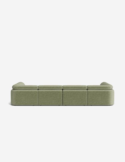 Canapé sectionnel modulaire en U Kingaby