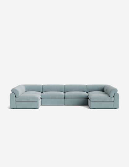 Canapé sectionnel modulaire en U Kingaby