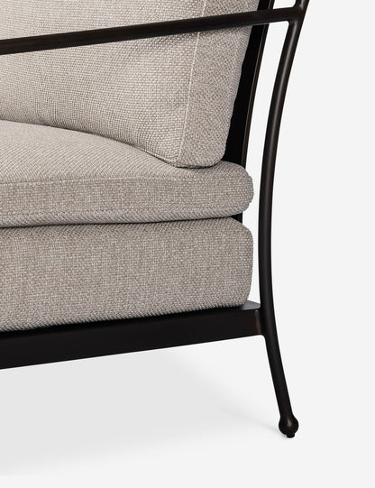 Chaise d'appoint d'extérieur Gracen