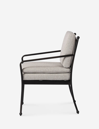 Chaise de salle à manger d'extérieur Gracen
