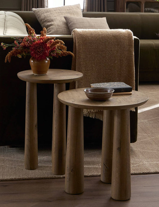 Tables d'appoint gigognes Venturi (lot de 2)
