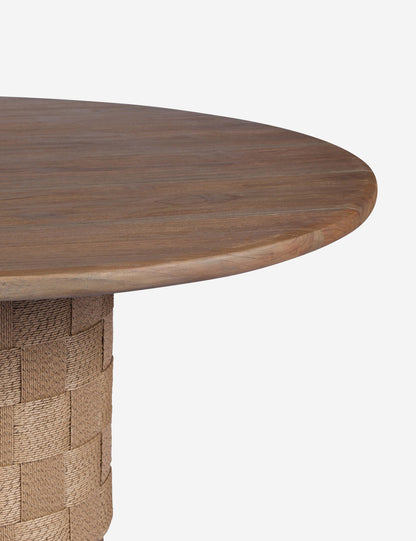 Table à manger d'extérieur ronde Corsica