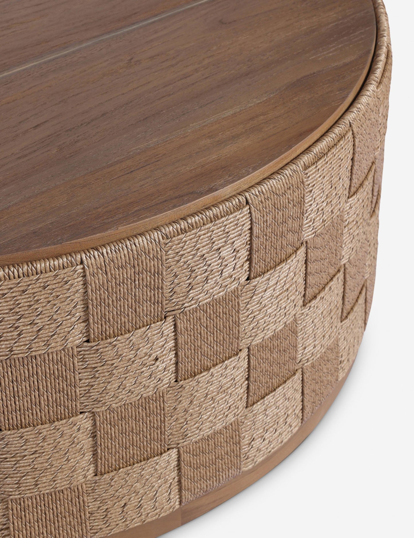 Table basse d'extérieur ronde Corsica