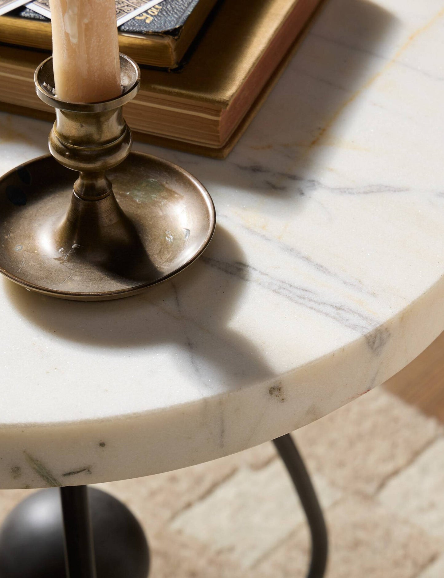 Table d'appoint ronde Vanetta