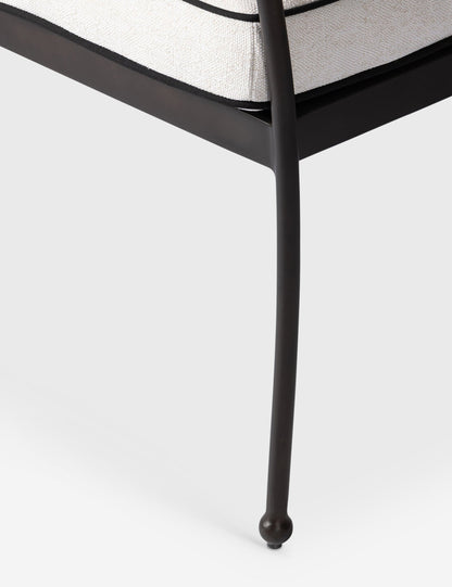 Chaise de salle à manger d'extérieur Gracen
