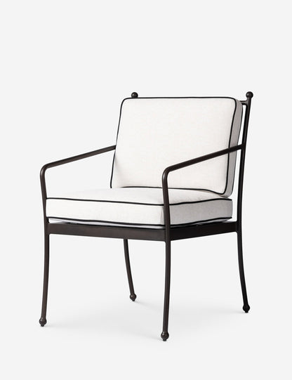 Chaise de salle à manger d'extérieur Gracen