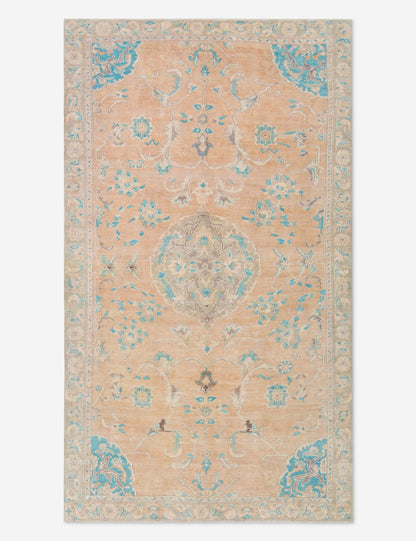 Tapis turc vintage en laine noué à la main n° 464, 1,80 m x 2,70 m