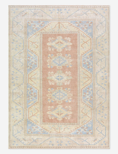Tapis turc vintage en laine noué à la main n° 467, 1,83 m x 2,73 m