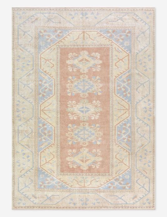 Tapis turc vintage en laine noué à la main n° 467, 1,83 m x 2,73 m