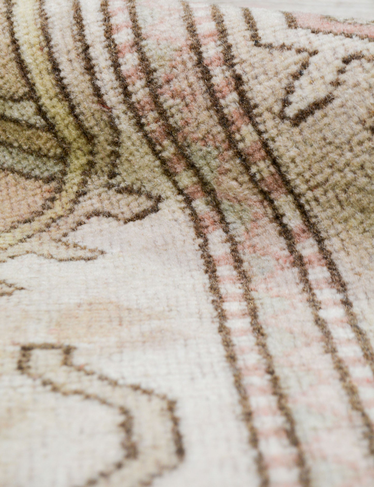 Tapis turc vintage en laine noué à la main n° 469, 1,95 m x 2,75 m