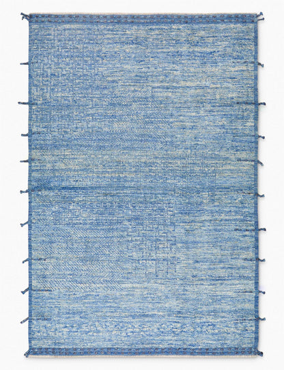 Tapis marocain vintage en laine noué à la main n° 475, 1,78 m x 2,40 m