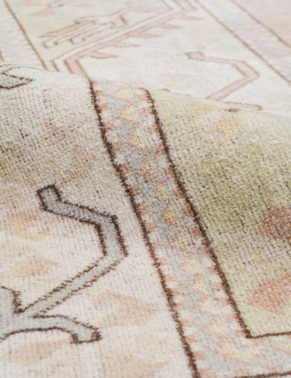 Tapis turc vintage en laine noué à la main n° 486, 1,95 m x 2,75 m