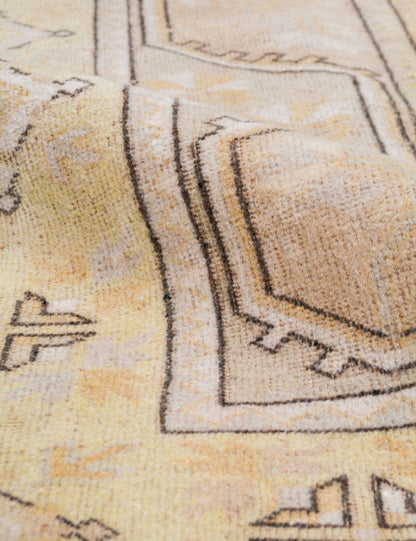 Tapis turc vintage en laine noué à la main n° 487, 1,55 m x 2,10 m