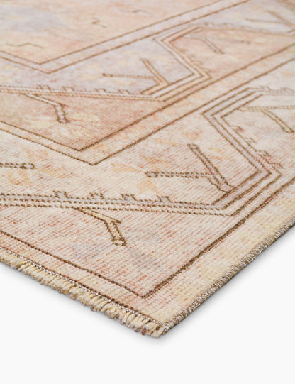 Tapis turc vintage en laine noué à la main n° 497, 1,22 m x 1,83 m
