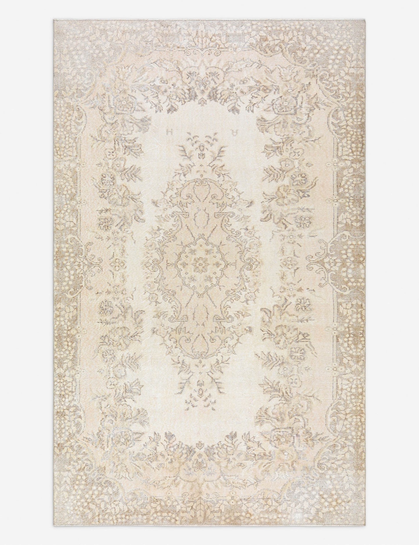 Tapis turc vintage en laine noué à la main n° 503, 1,80 m x 2,70 m