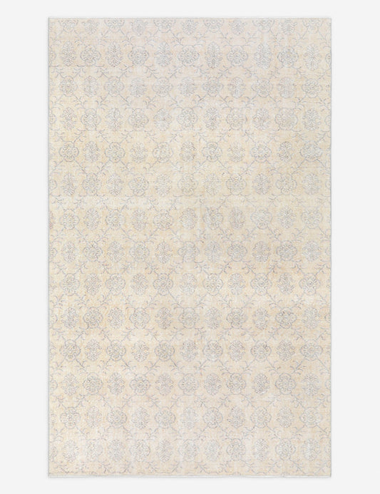 Tapis turc vintage en laine noué à la main n° 504, 1,65 m x 2,75 m