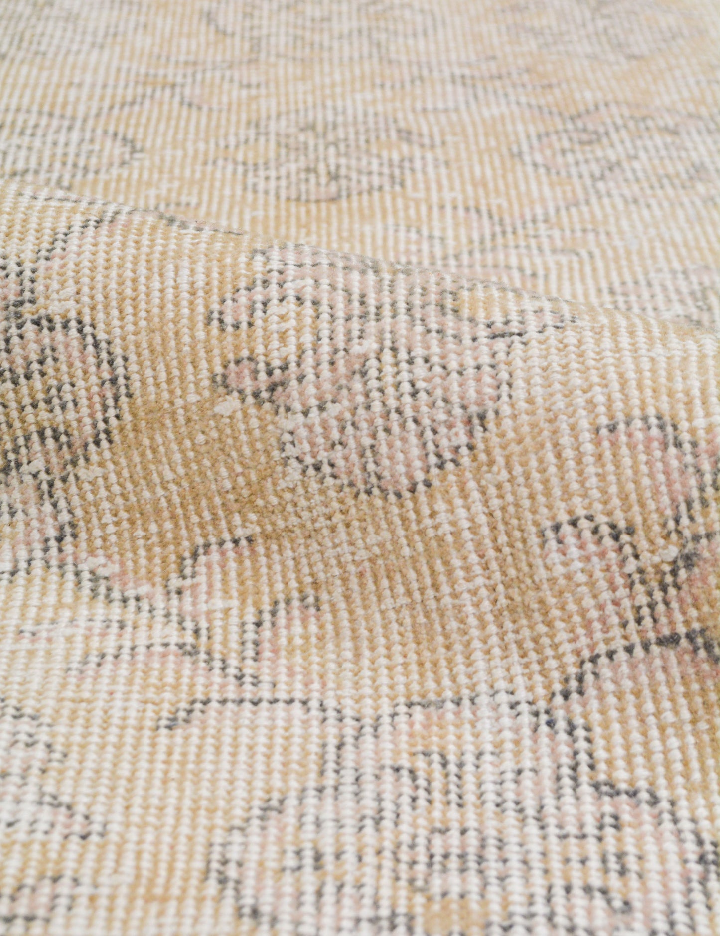 Tapis turc vintage en laine noué à la main n° 504, 1,65 m x 2,75 m