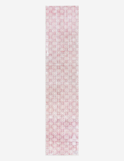 Tapis de couloir vintage turc en laine noué à la main n° 276, 60 cm x 33 cm