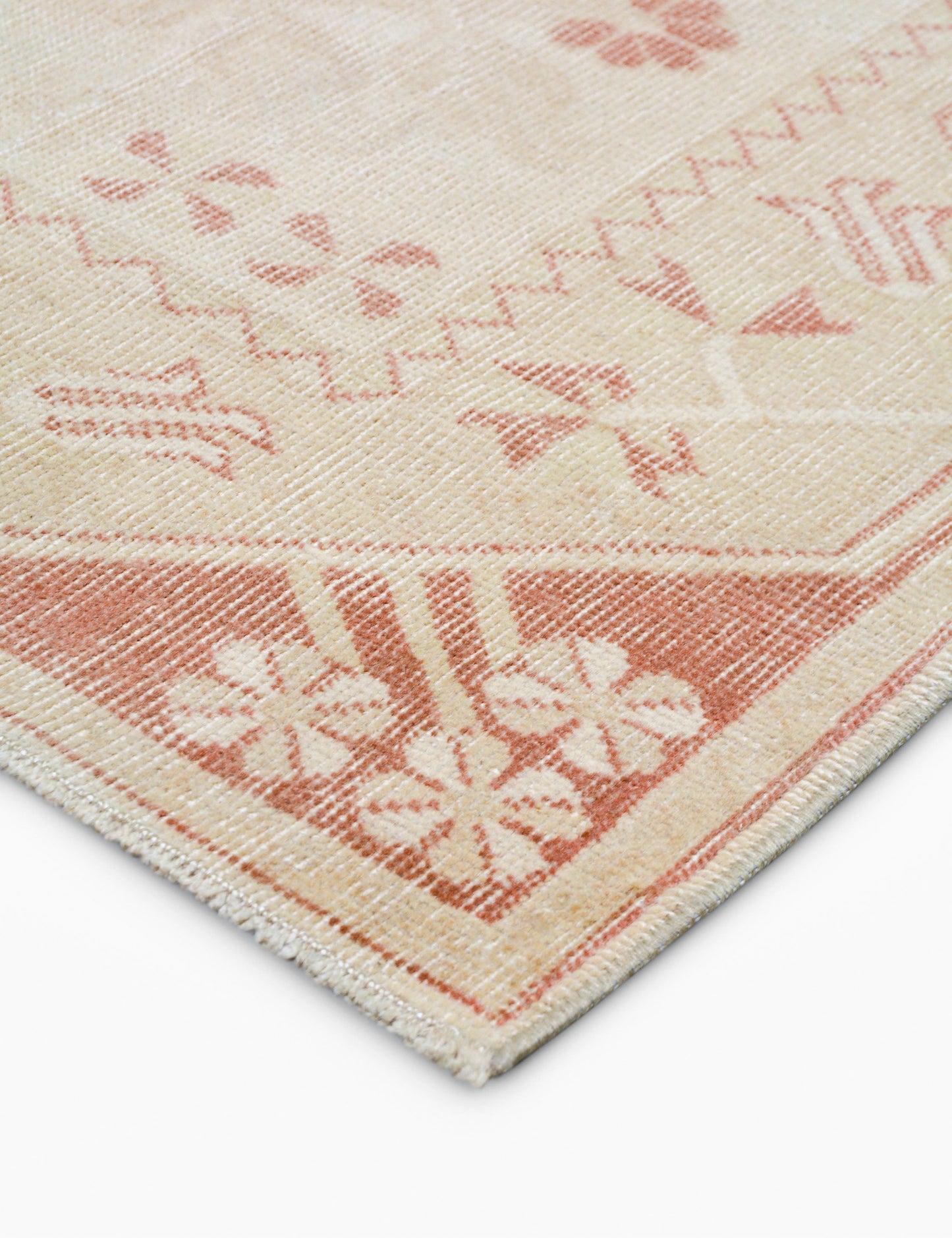 Tapis de couloir vintage turc en laine noué à la main n° 279, 72 cm x 274 cm