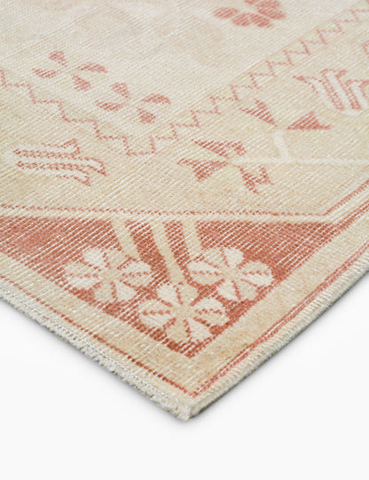 Tapis de couloir vintage turc en laine noué à la main n° 279, 72 cm x 274 cm
