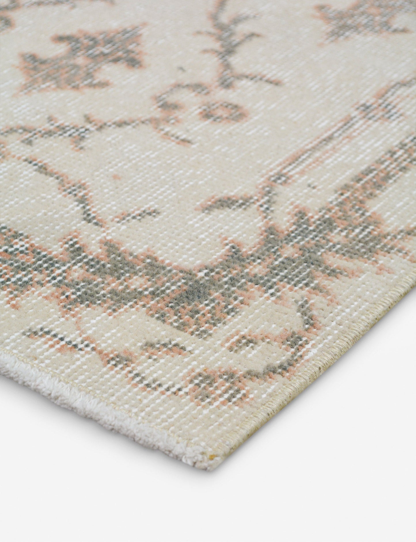 Tapis turc vintage en laine noué à la main n° 518, 90 cm x 190 cm